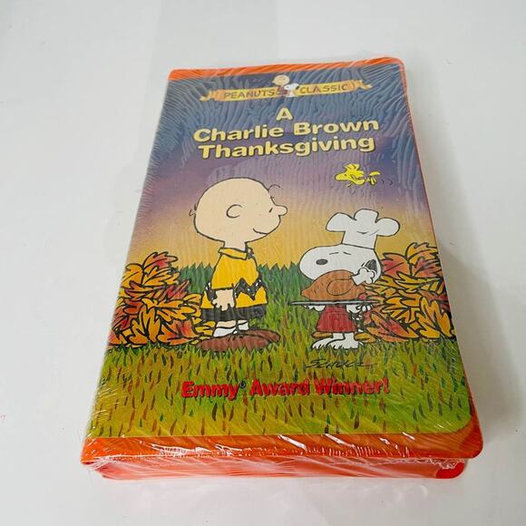 Peanuts Other - A Charlie Brown Thanksgiving (VHS, 1999, Clamshell)